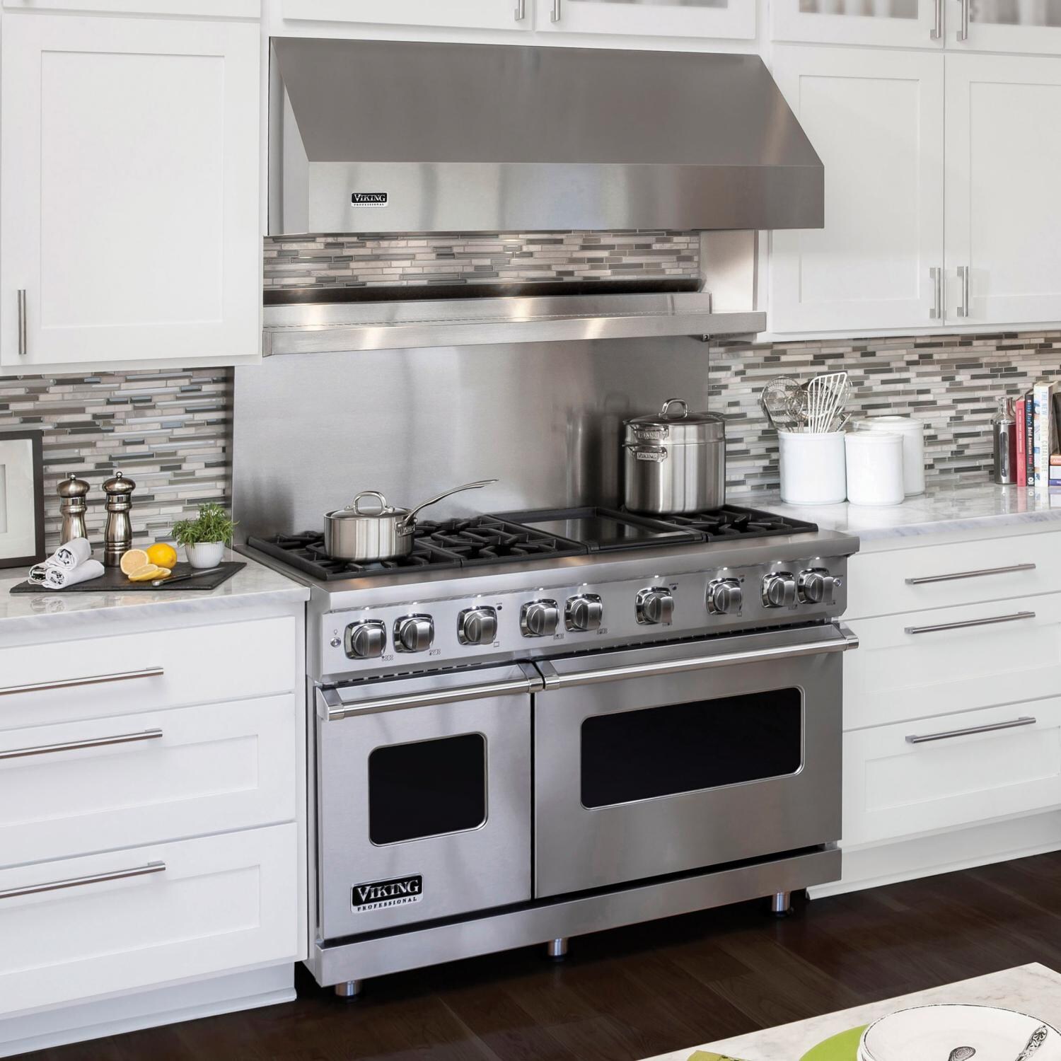 Viking Professional 5 Series 42-Inch Wall Vent Hood - Shown Built-In thumbnail