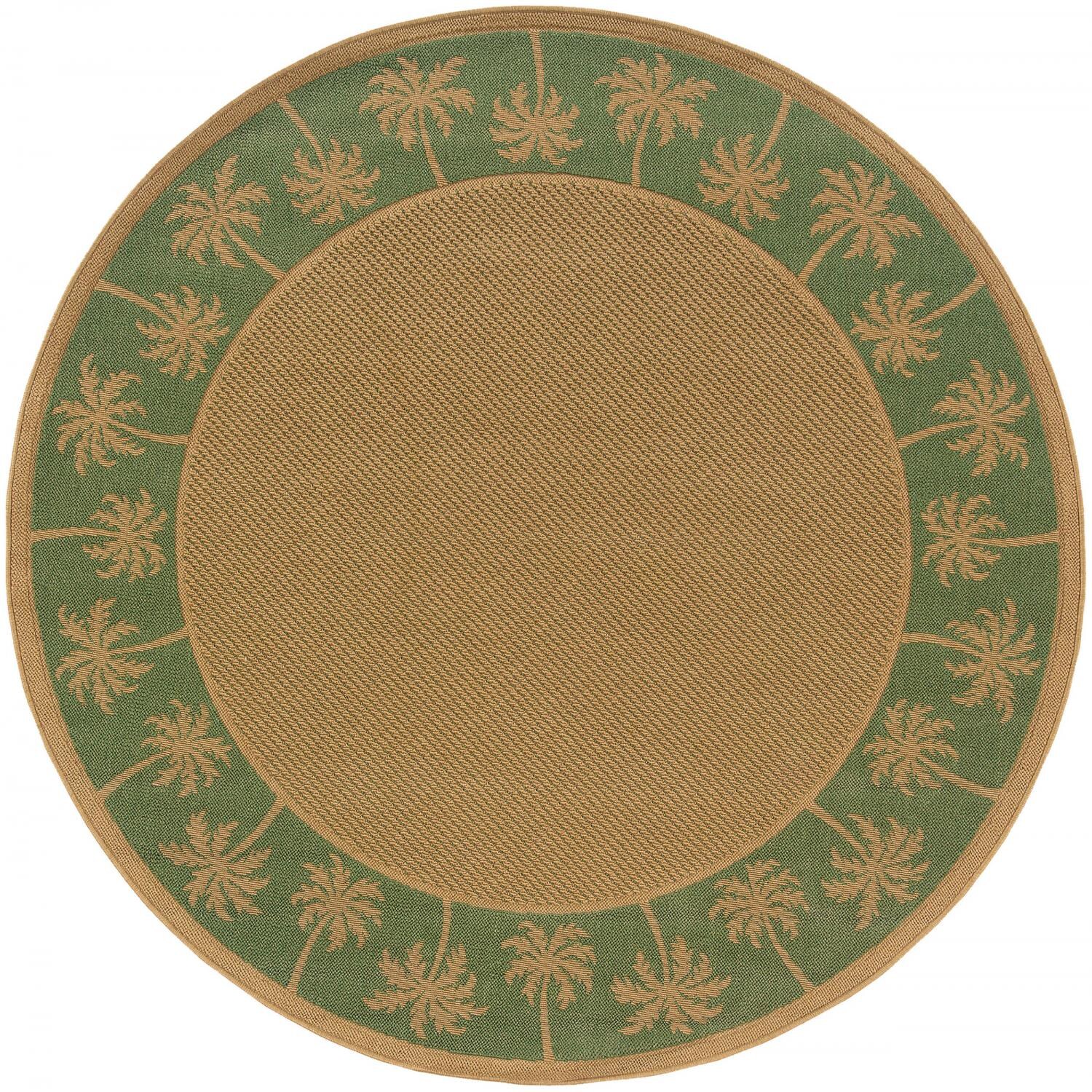 Oriental Weavers Lanai 7.10 Ft. Round Indoor/Outdoor Rug - 606F thumbnail