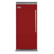 Viking Professional 5 Series 36-Inch 22.0 Cu. Ft. Built-In Left Hinge All Refrigerator - Apple Red - VCRB5363LAR image