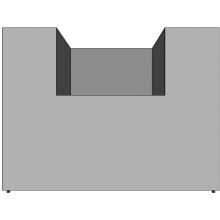 Universal 48-Inch Ready To Finish BBQ Island Kamado And Storage Cabinet image