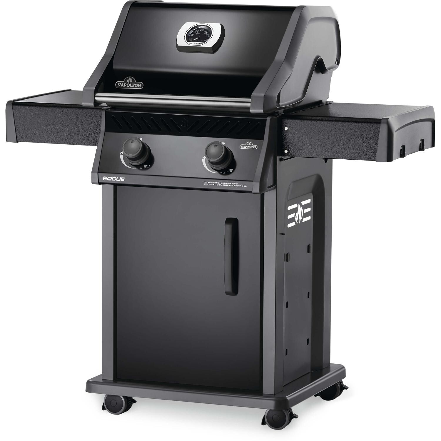 Napoleon Rogue 365 Propane Gas Grill - Black - R365PK-1 - Angle thumbnail