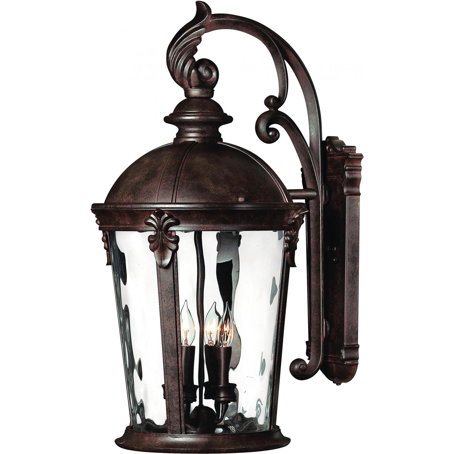 Hinkley Lighting Windsor 1899RK 40W Four Light Outdoor Wall Lantern - River Rock thumbnail