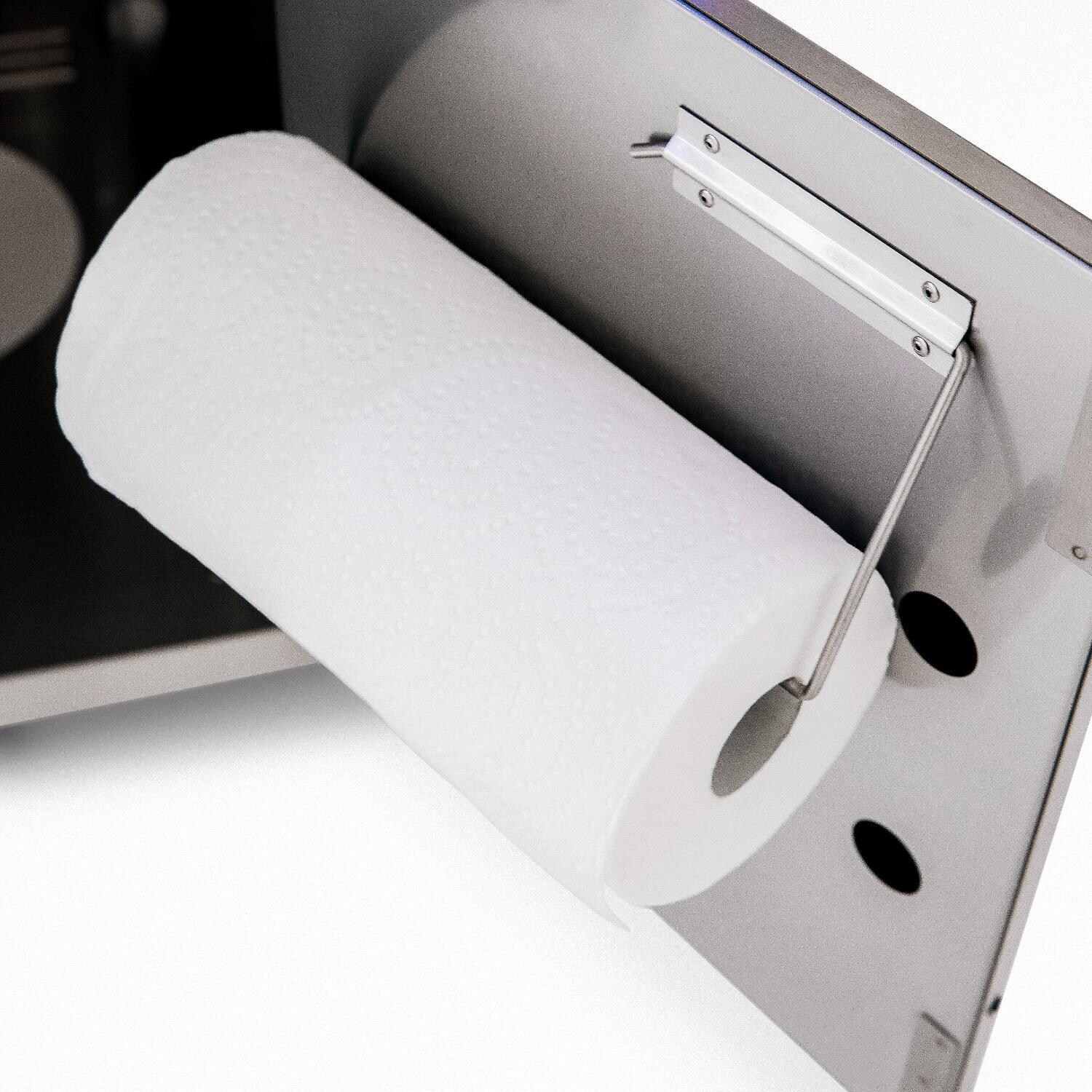 Summerset TRLD44-LP TRL Deluxe 44-Inch 4-Burner Propane Grill With Rotisserie - Paper Towel Holder thumbnail