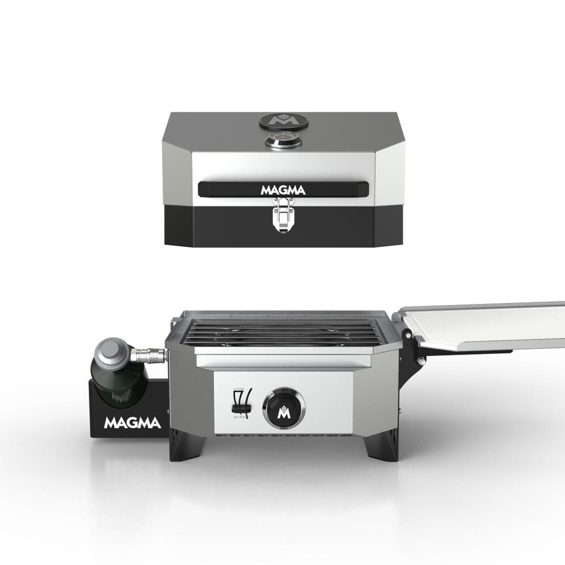 Magma Crossover Single Burner Camping Stove With Grill Top