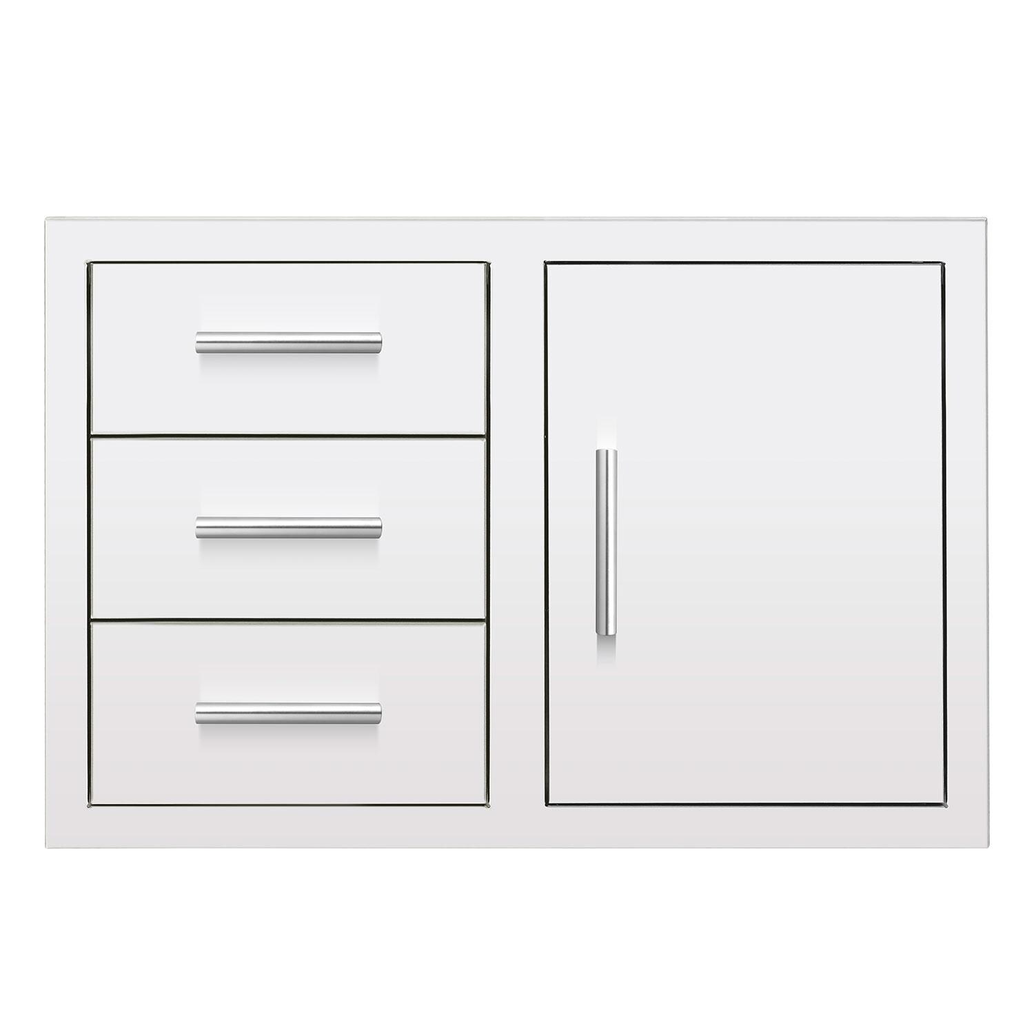 Summerset 33 Inch 3-Drawer & Access Door Combo - DC3-33