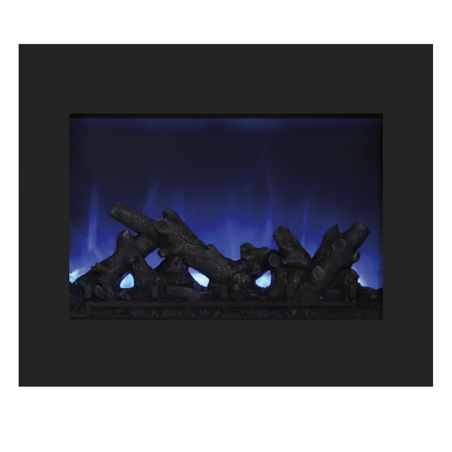 Amantii Zero Clearance Built-In Electric Fireplace - Blue Logs thumbnail