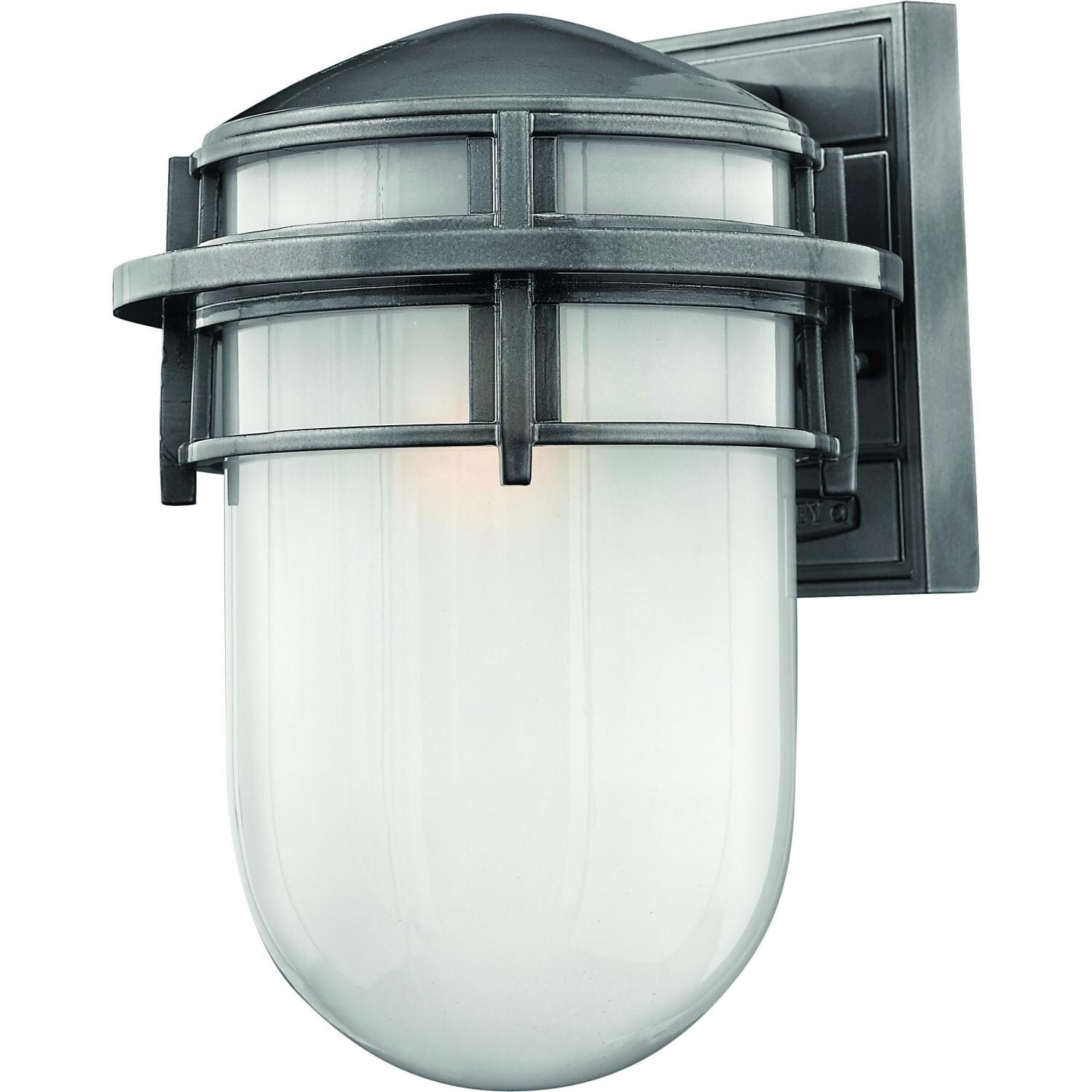 Hinkley Lighting Reef 1954HE 100W One Light Outdoor Wall Sconce - Hematite thumbnail