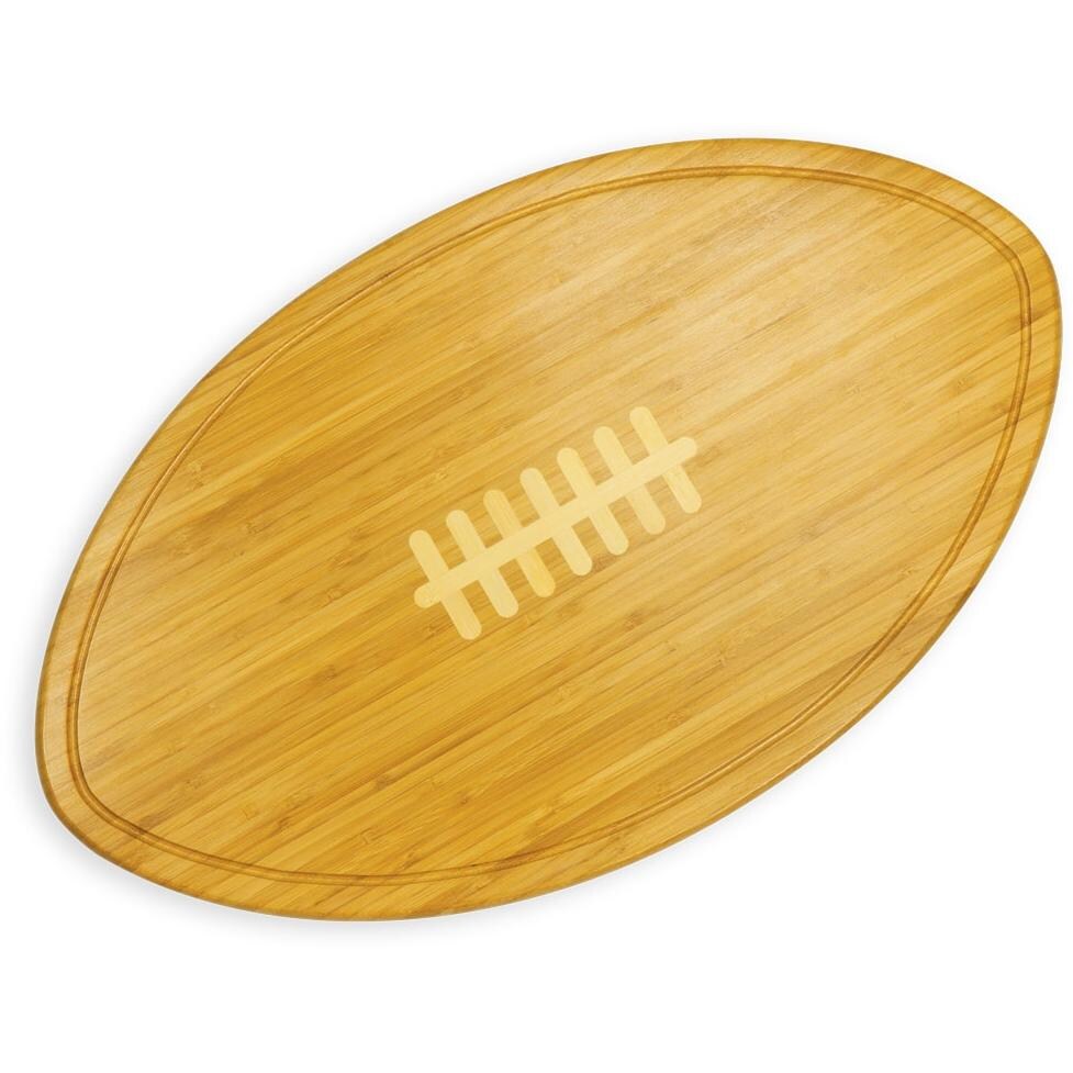 Picnic Time Kickoff Football Cutting Board/Serving Tray - Top View thumbnail