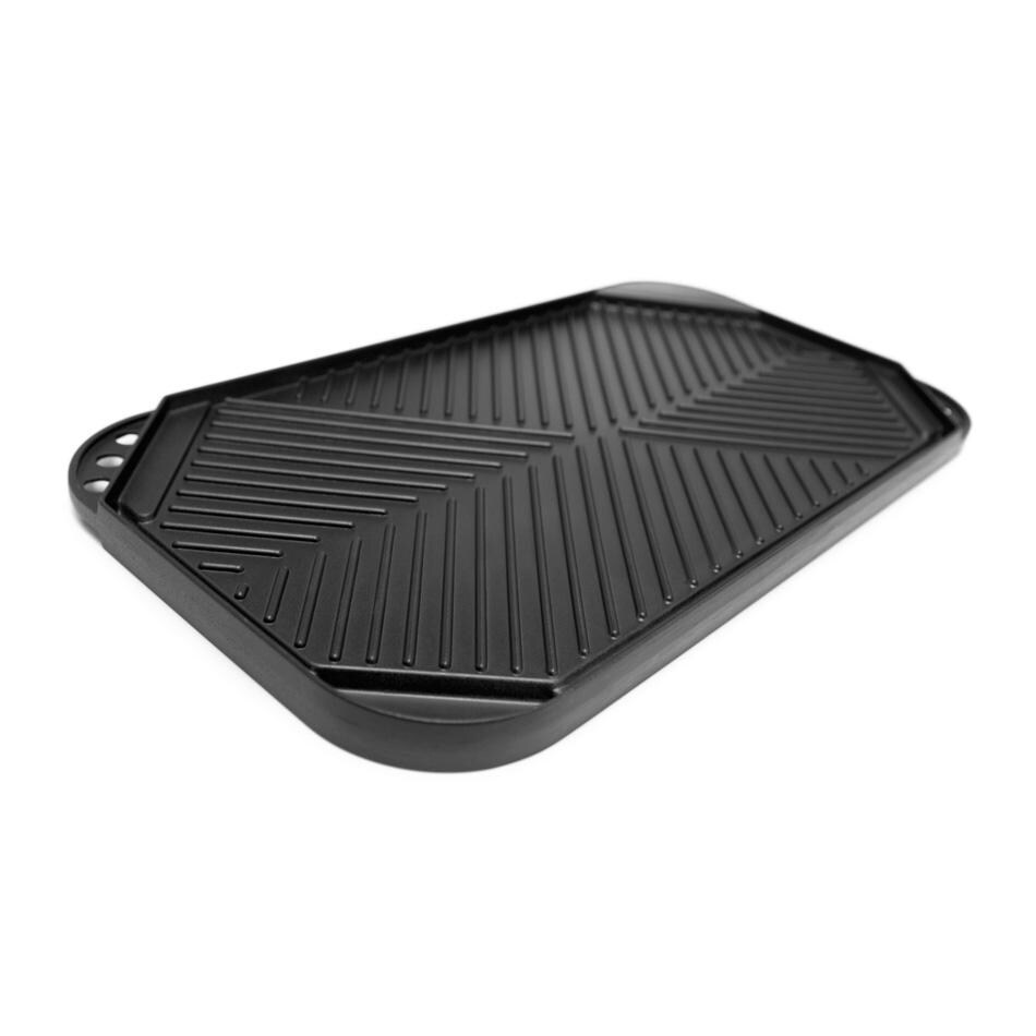 Broil King Cast Aluminum Deluxe Non-Stick Griddle - 91652 - Ridges - White Background thumbnail