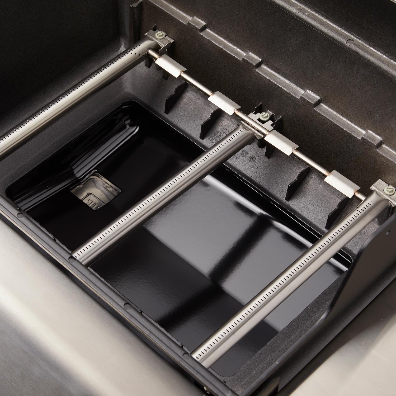 Weber Spirit 47502401 SX-315 Freestanding Natural Gas Smart Grill - Stainless Steel - Stainless Steel Tube Burners thumbnail