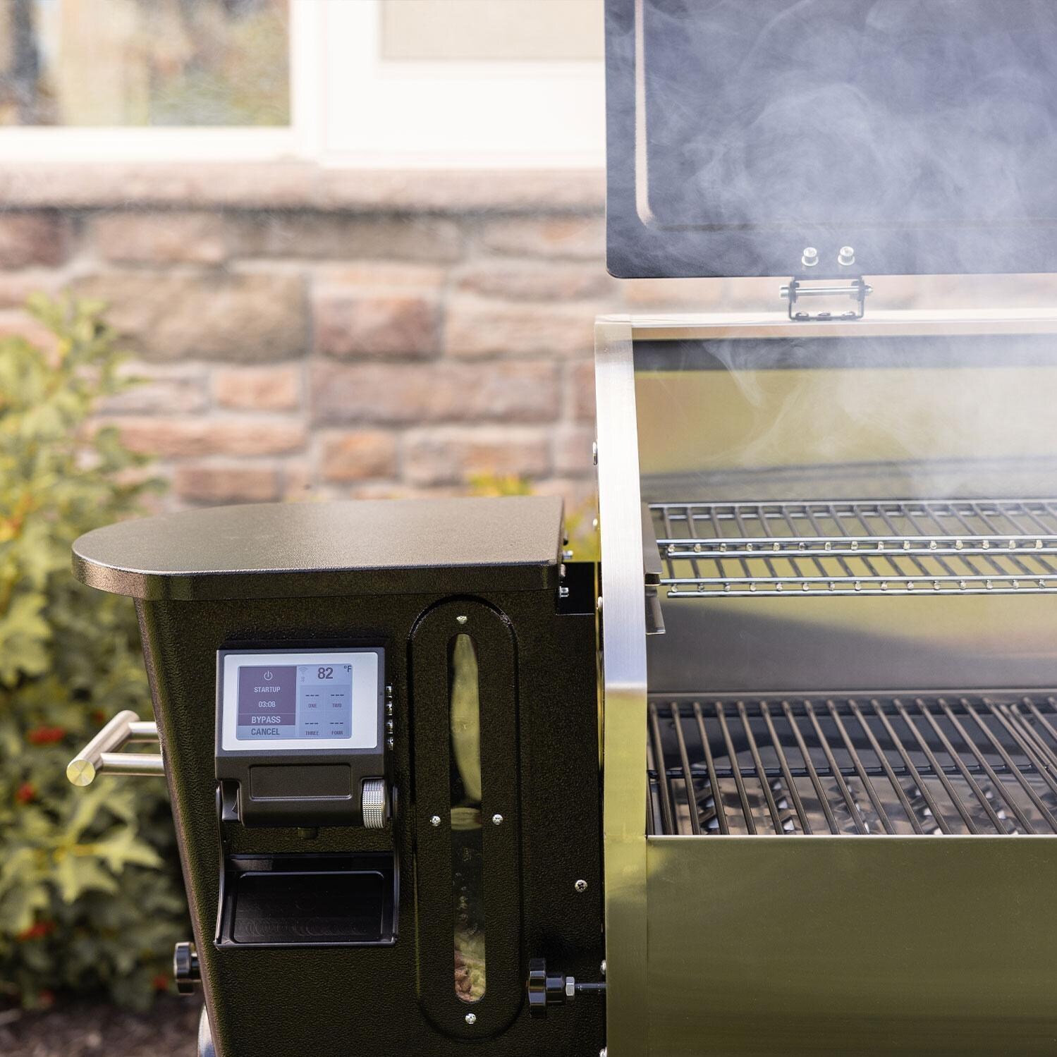Camp Chef PG36SSG Woodwind SS 36 Pellet Grill - Hopper - Lifestyle thumbnail