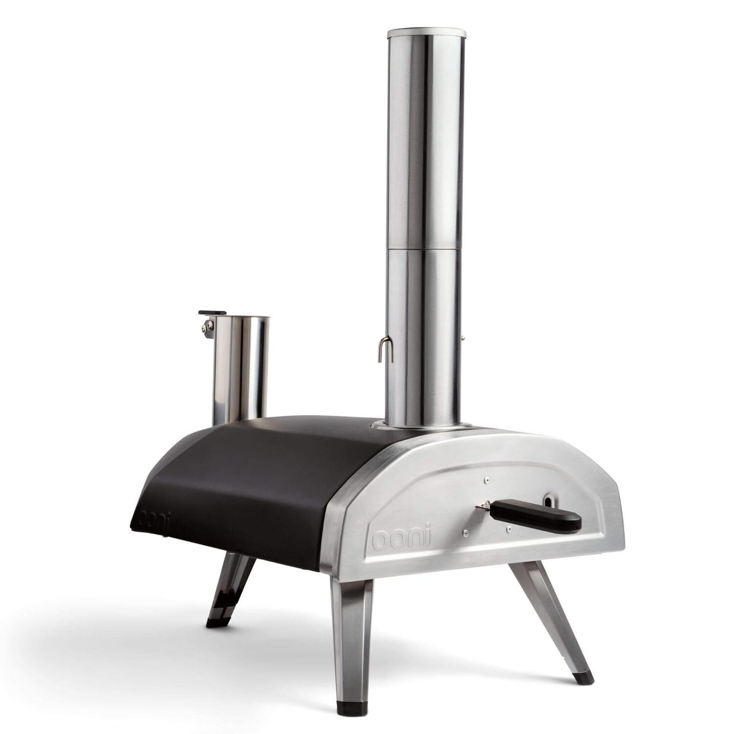 Ooni - UU-P0AD00 - Fyra 12 Wood Pellet Portable Outdoor Pizza Oven - Door On thumbnail