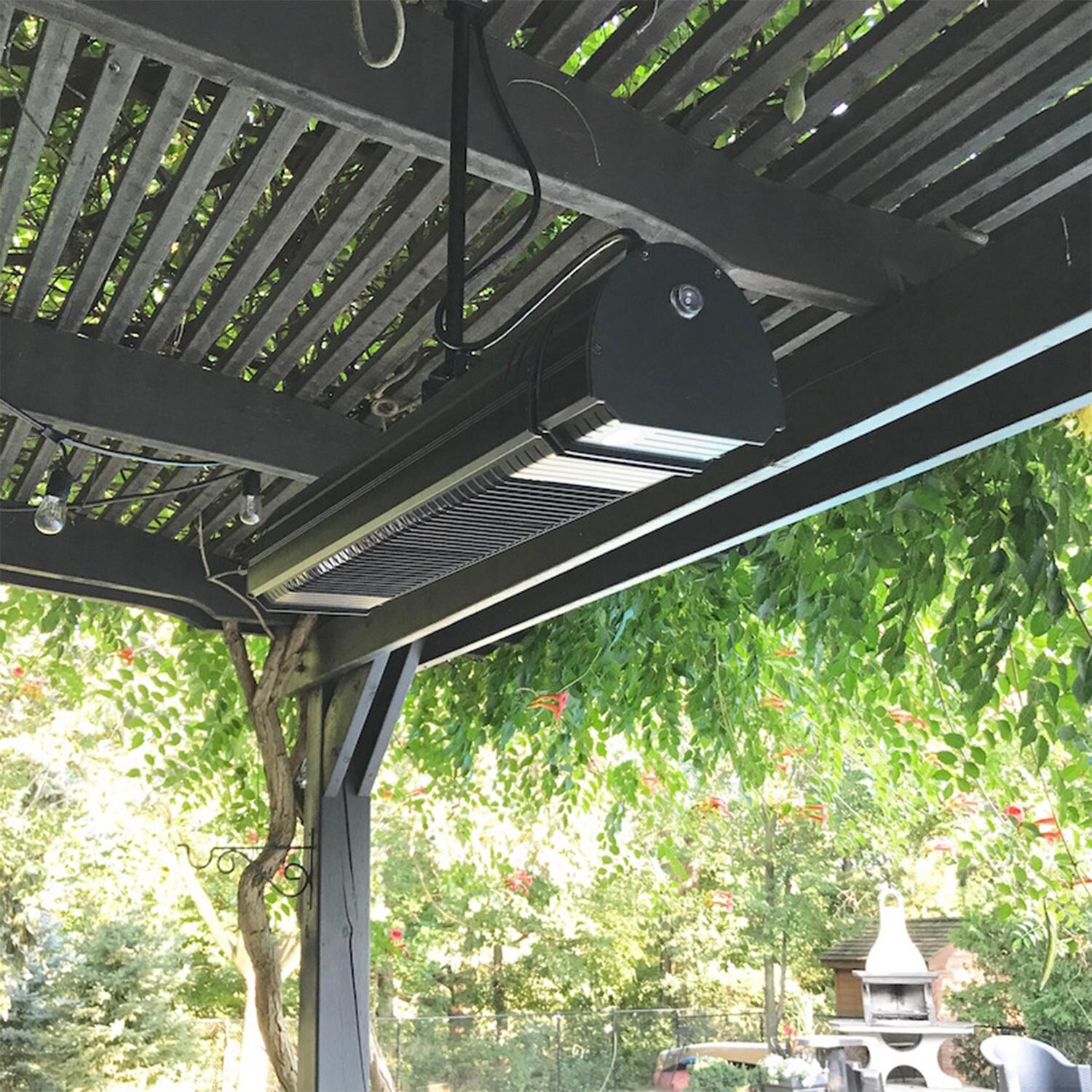 Aura Carbron Series Electric Patio Heater - Lifestyle thumbnail