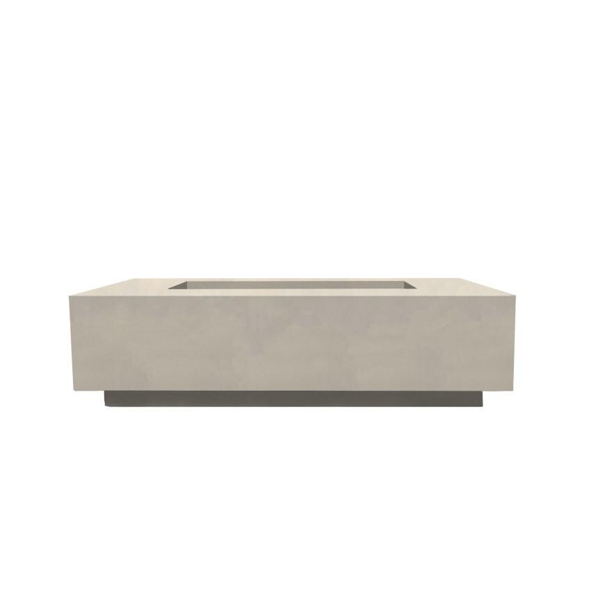 Prism Hardscapes Tavola 8 60-Inch Natural Gas Rectangular Fire Pit Table - Coastal - PH-473-6NG image