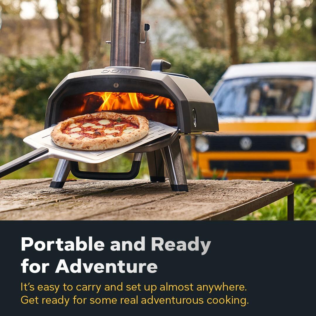 Ooni UU-P30300 Karu 2 Countertop Wood-Fired Pizza Oven - Portable - Lifestyle thumbnail