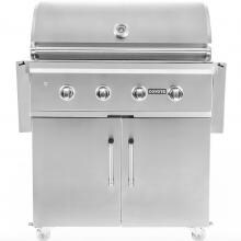 Coyote C-Series 36-Inch 4-Burner Natural Gas Grill - C2C36NG + C1S36CT image