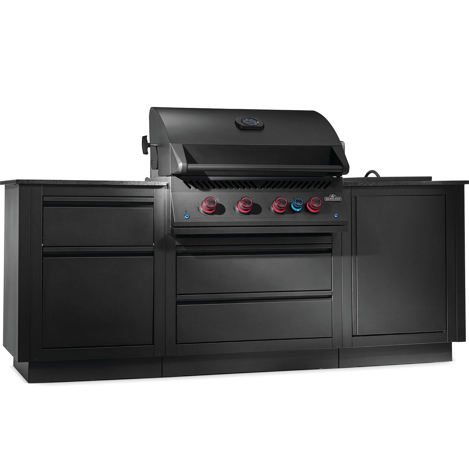 Napoleon OASIS 301 Outdoor Kitchen Island w/ Side Burner & 700