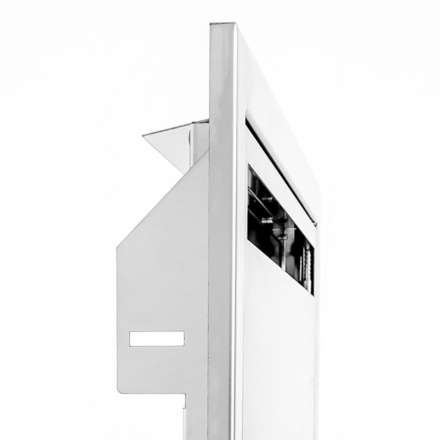 BBQGuys.com Aspen Series 14-Inch Stainless Steel Single Access Door - Flange Detail thumbnail