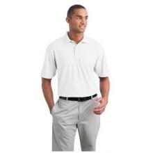 Port Authority Organic Cotton Polo Shirt Large - White image