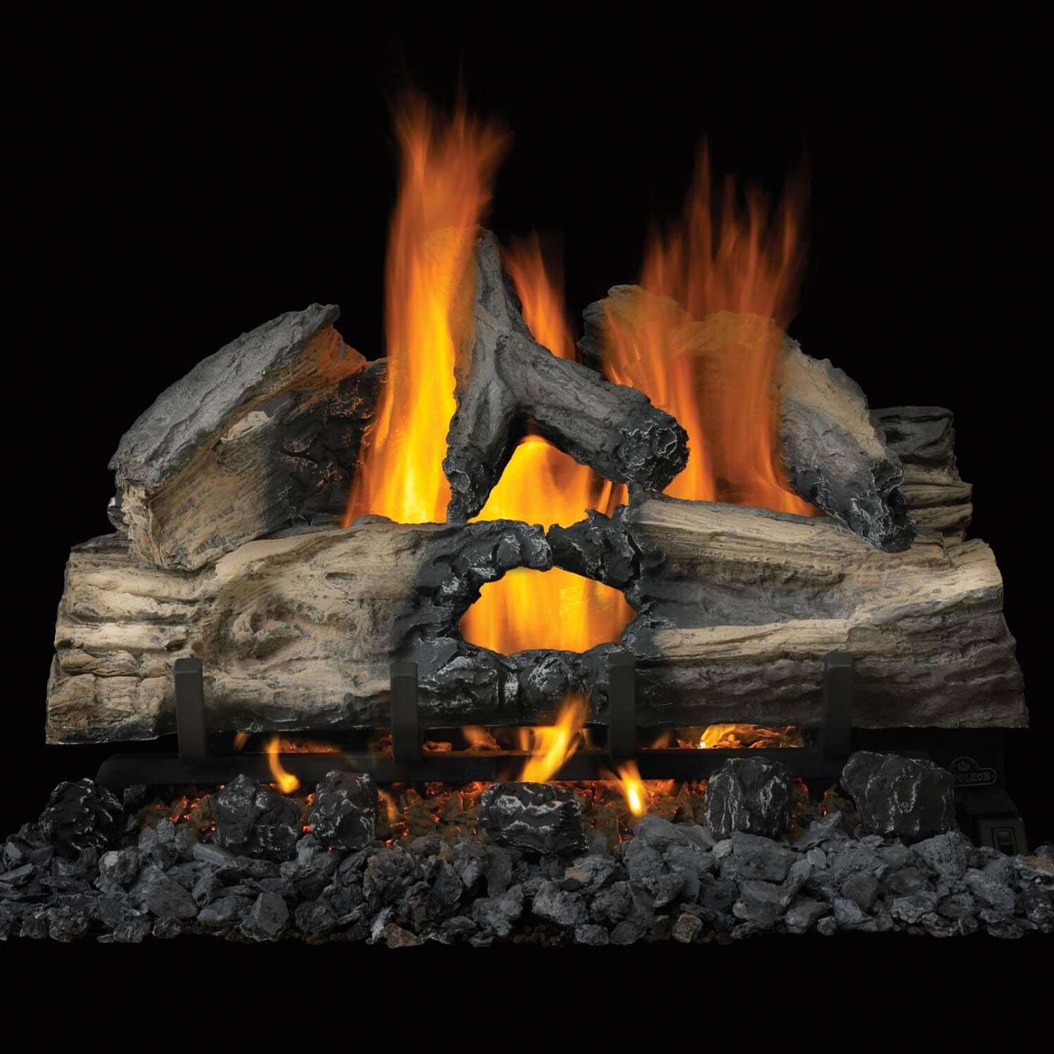 Napoleon 28-Inch Verso Propane Vented Gas Log Set With Electronic Ignition