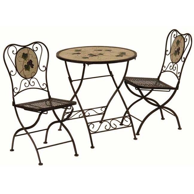 Bond Manufacturing Vineyard Collection Bistro Set Ultimate Patio