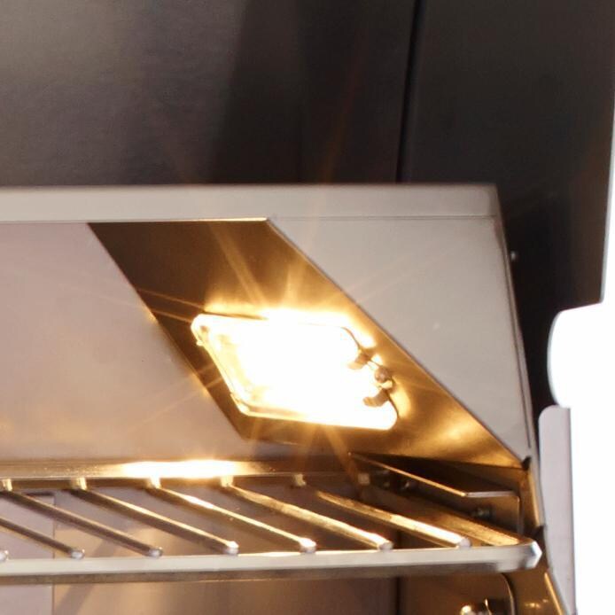 Bull 47629 Angus 30-in 4-Burner Built-In Natural Gas Grill - Interior Grill Light - Detail thumbnail