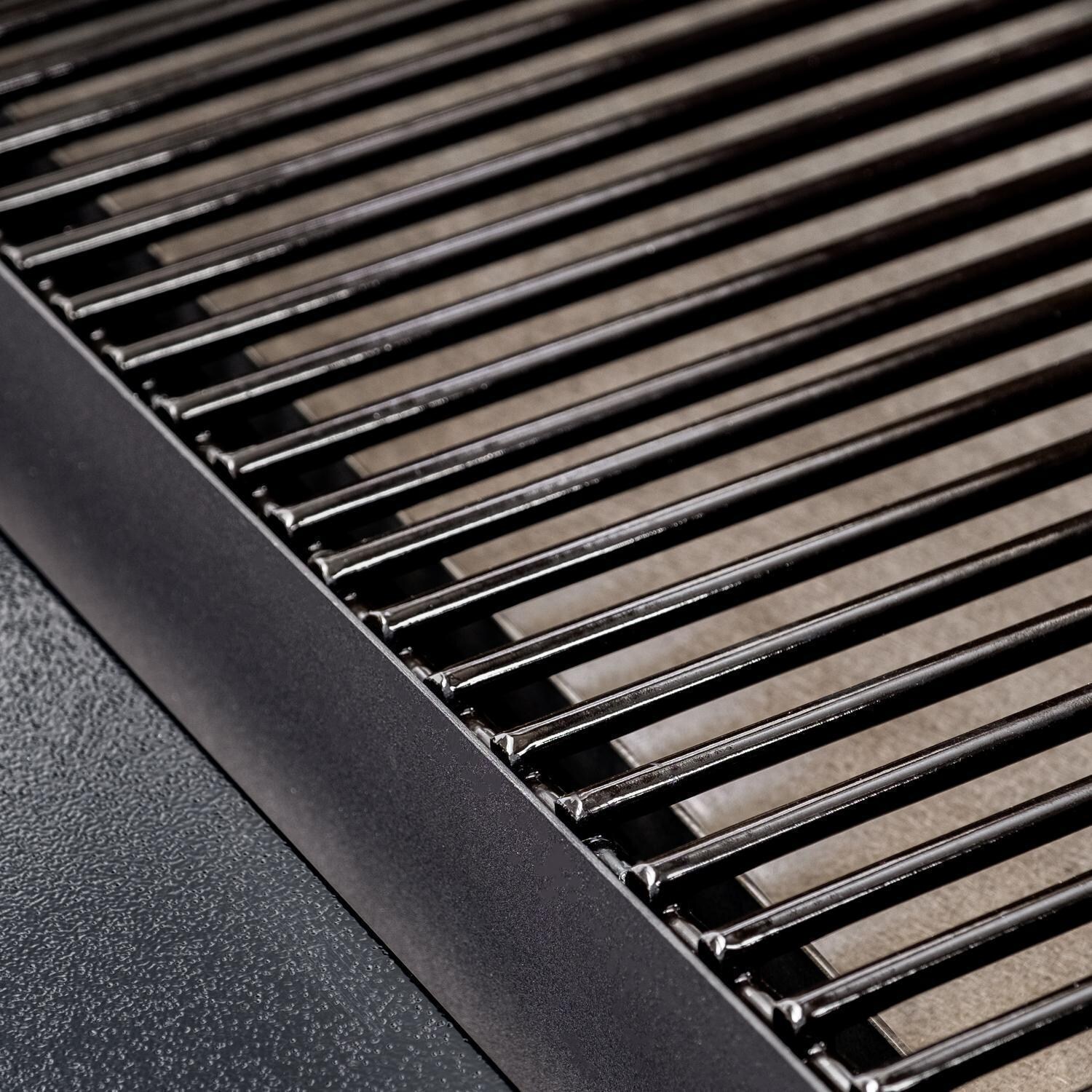 Victory BBQ-PG + BBQ-PG-CVR + BBQ-PLT20-HK + BBQ-PLT20-MQ + BBQ-PLT20-AP 35-Inch Wood Pellet Grill, Cover, & 20 Lb. Hardwood Pellets Ultimate Starter Pack - Cooking Grid Detail - Detail thumbnail