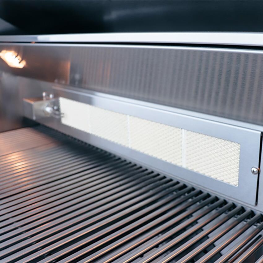 RCS RON38B Cutlass Pro 38 Inch Built-In Natural Gas Grill - Rotisserie Burner - Detail thumbnail