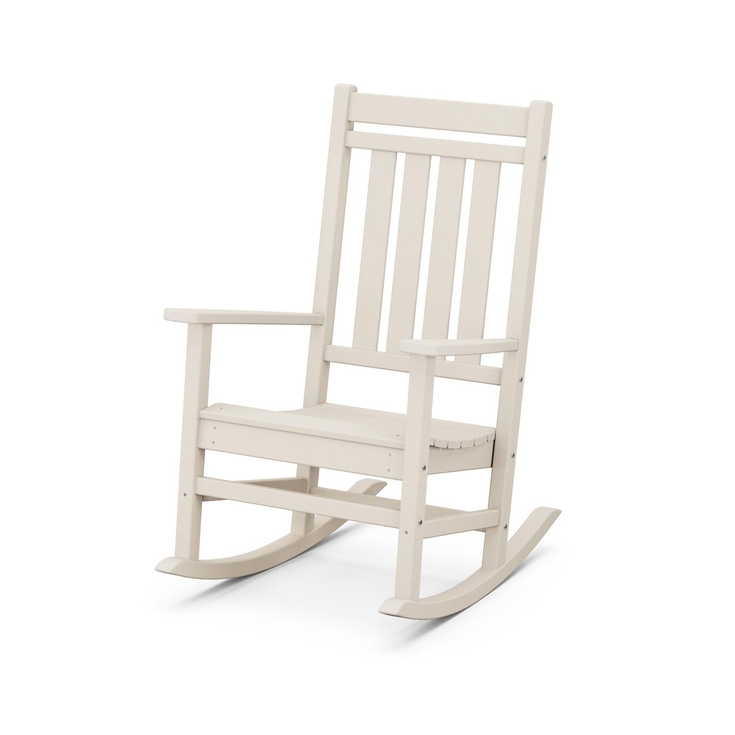 POLYWOOD Presidential Rocking Chair - Teak : BBQGuys