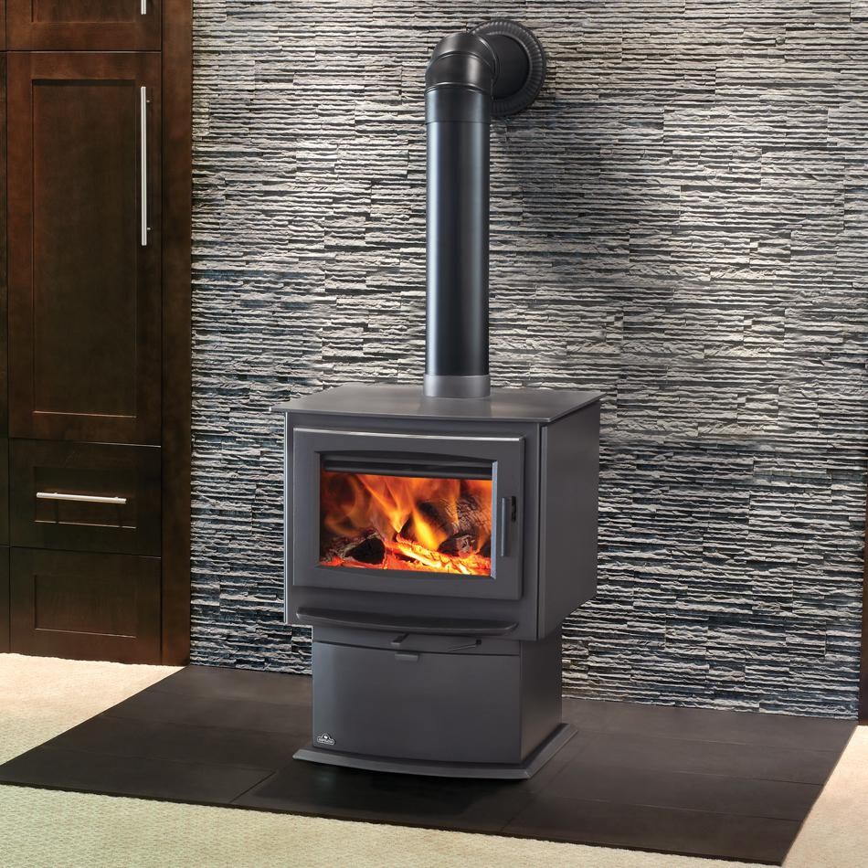Napoleon S4 Freestanding Wood Burning Stove (26-Inch Depth) : BBQGuys