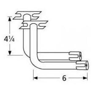Galvanized Steel L-Shaped Venturi 75702