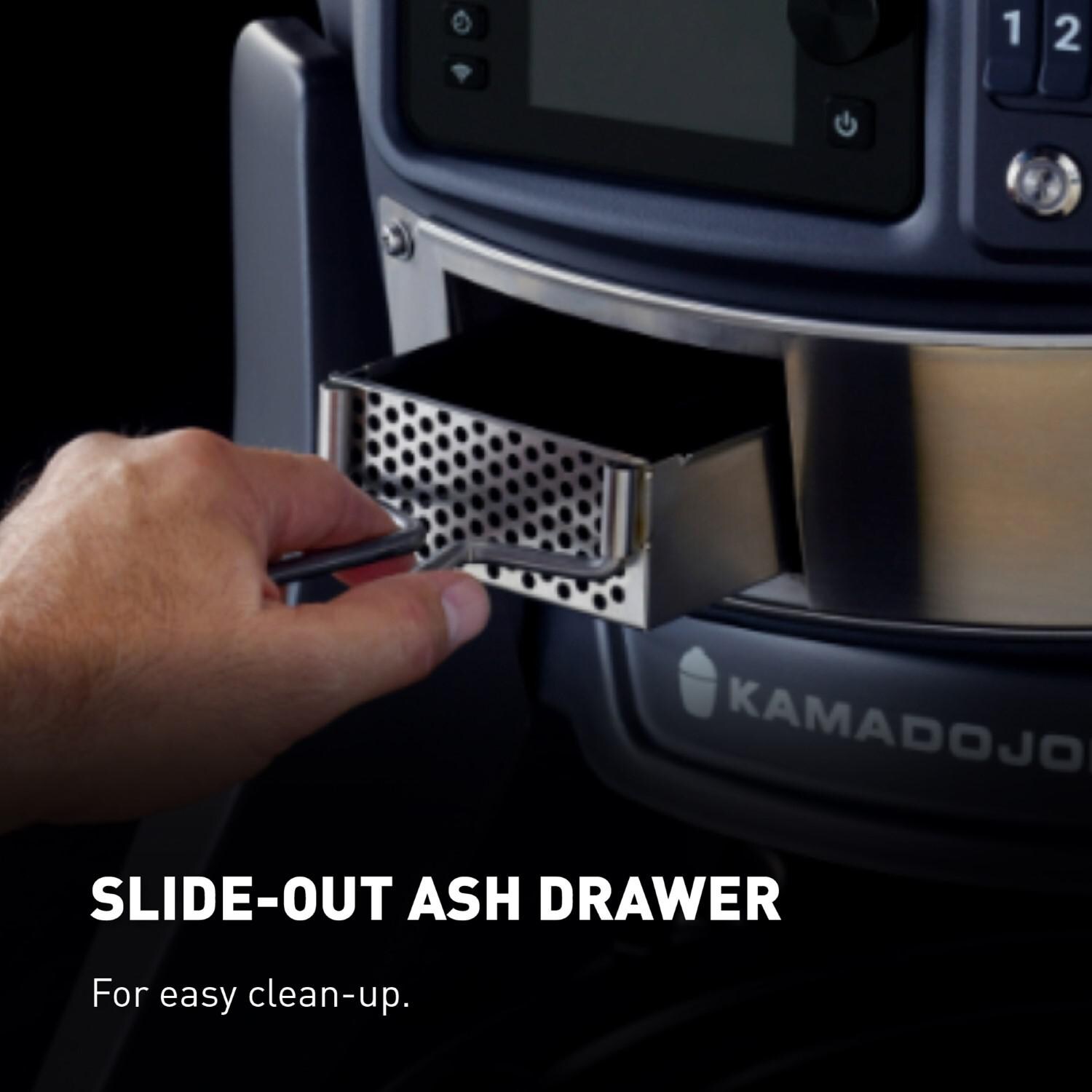 Kamado Joe KJ15041123 Konnected Joe Digital Charcoal Grill - Ash Drawer thumbnail