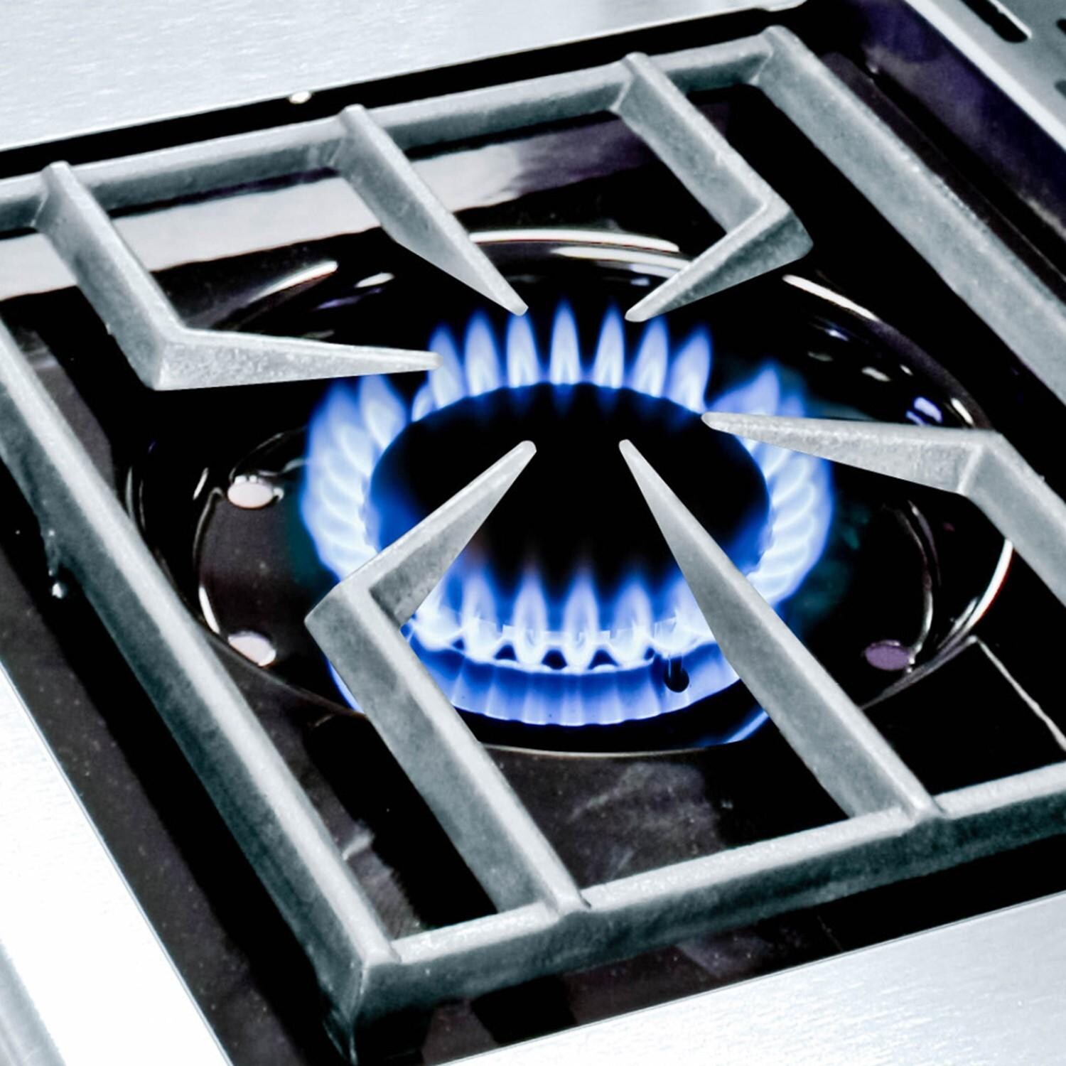 Broil King 958347 Regal S590 Pro 32-Inch Natural Gas Grill - Side Burner - Detail thumbnail