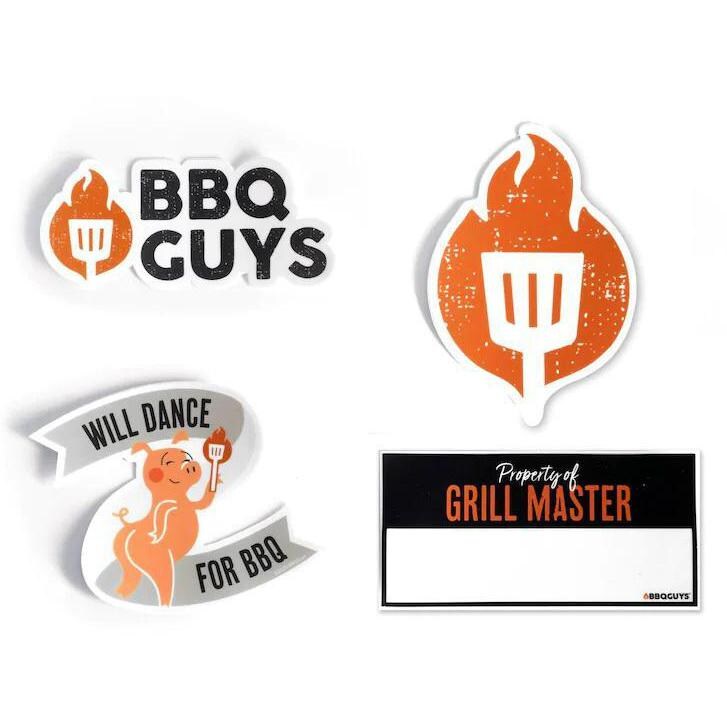BBQGuys Signature x Spiceology Master Griller Rubs Gift Set - Vinyl Sticker Set thumbnail