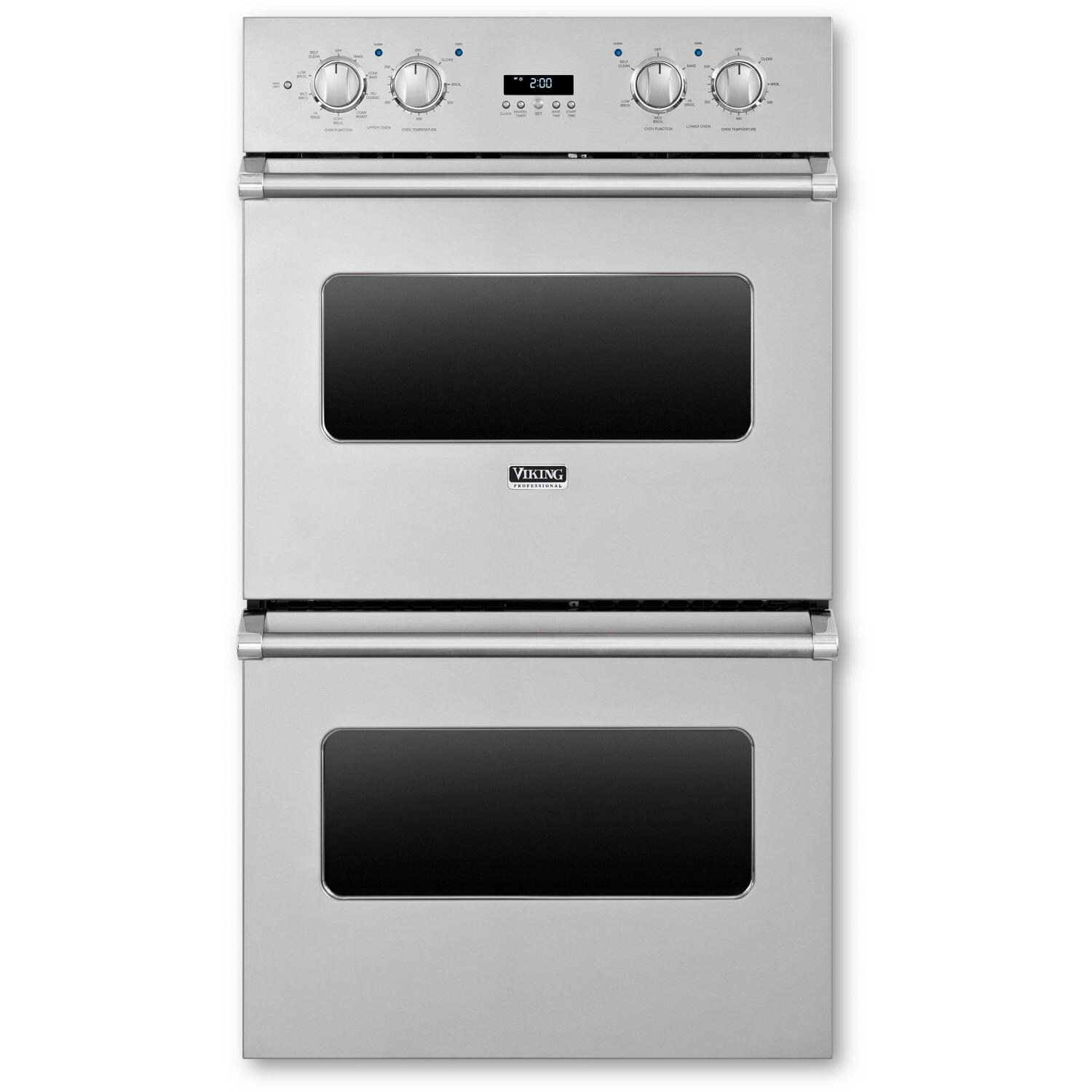 Viking Professional 5 Series Select 30-Inch Electric Convection Double Wall Oven - Stainless Steel - VEDO1302SS thumbnail