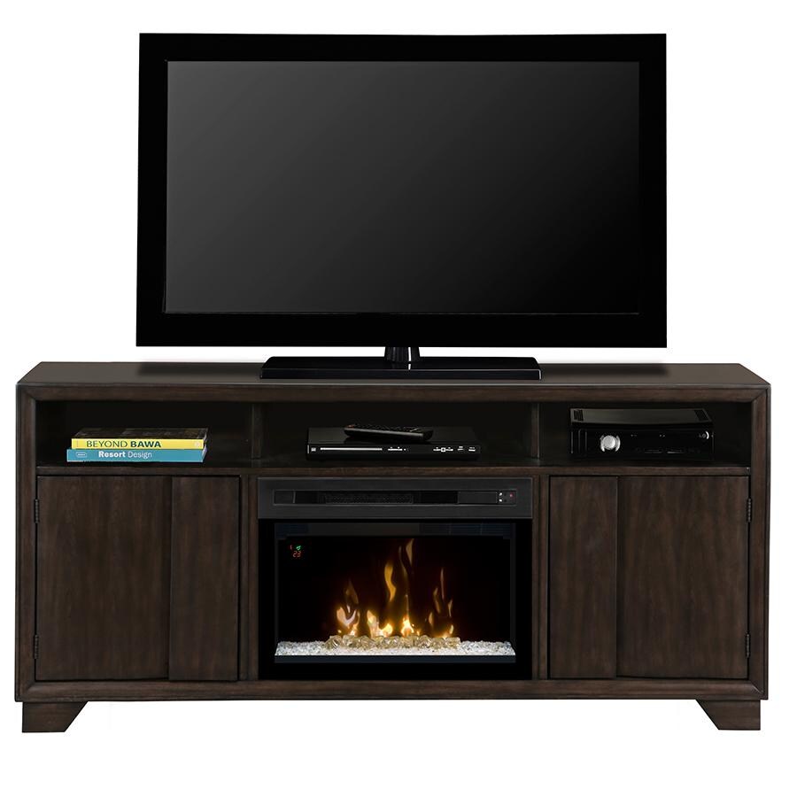 Dimplex Multi-Fire XD Arkell 68-Inch Electric Fireplace Media Console - Acrylic Ice Embers - Graphite - GDS25GD-1412AG thumbnail