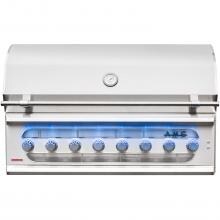 American Muscle Grill 54-Inch 8-Burner Built-In Dual Fuel Wood / Charcoal / Natural Gas Grill - AMG54-NG image