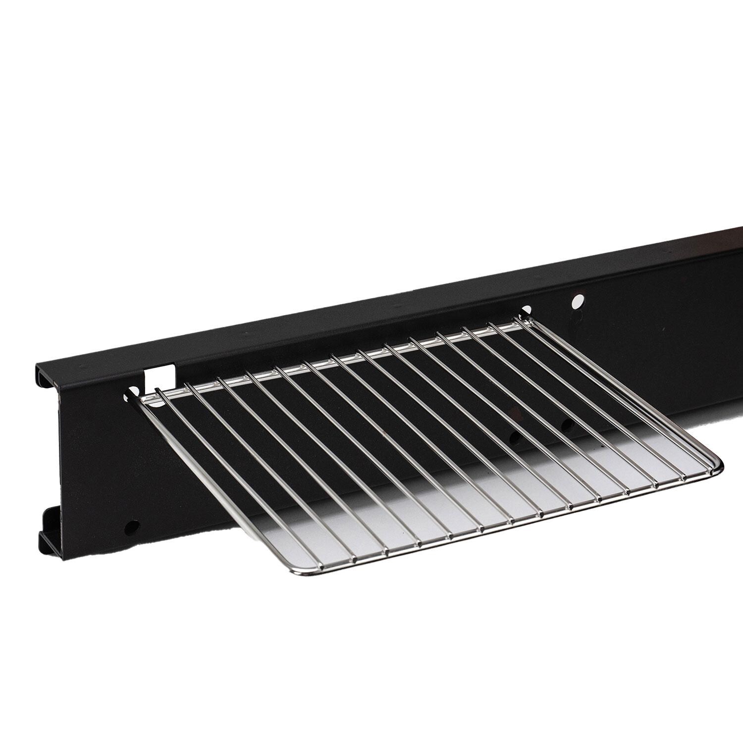 Green Mountain Grills RACKT Backboard & Chicken Drummette Suspender for Peak Prime 2.0 - Grates - Attached - White Background thumbnail