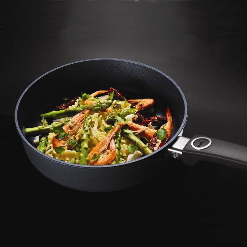 Woll Diamond Plus Induction 9 1/2 Inch Saute Pan With Lid - Lifestyle View thumbnail