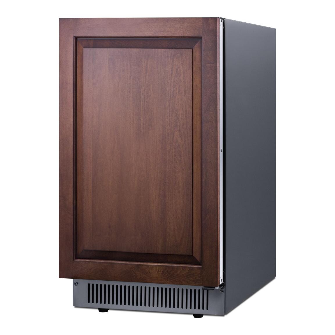 Summit ADA Height 18 Inch 60 Lb. Outdoor Clear Icemaker - Panel Ready - BIM182OSADAIF