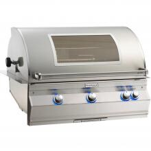 Fire Magic Aurora A790i 36-Inch Built-In Propane Gas Grill With One Infrared Burner, Analog Thermometer, Rotisserie And Magic View Window - A790i-6LAP-W image