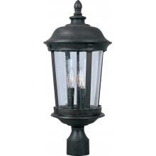 Maxim Dover VX Three Light 25-Inch Outdoor Post Light - Bronze - 40092CDBZ image