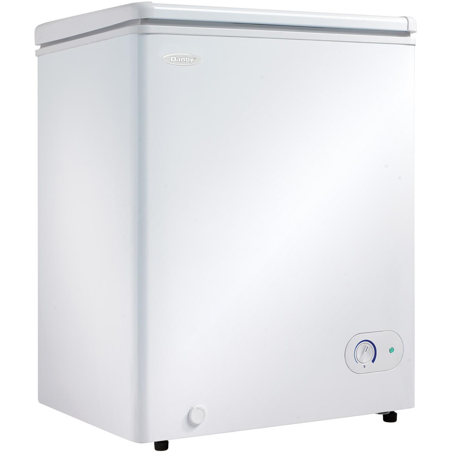 Danby 3.8 Cu. Ft. Chest Freezer: Side View thumbnail