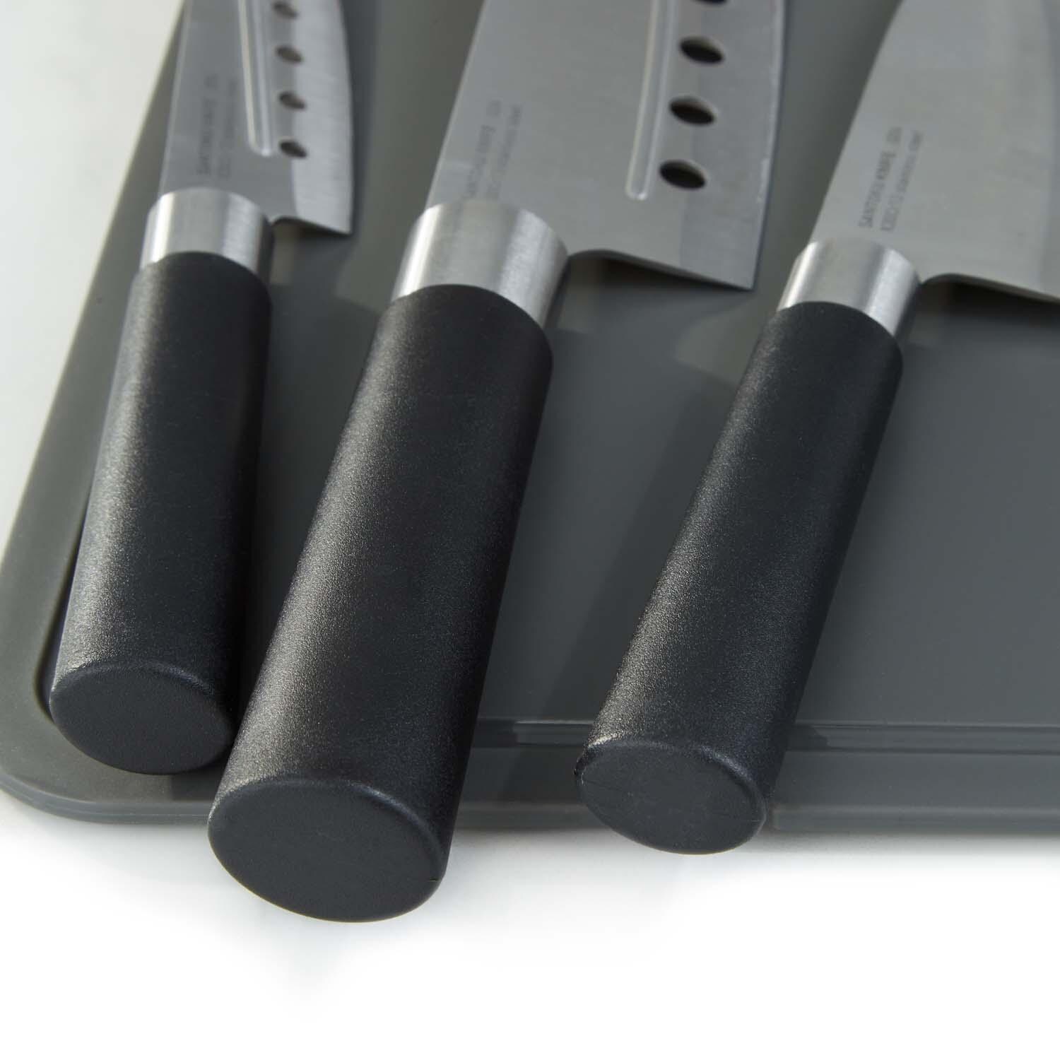 BergHOFF DiNA Codon 5 Pc Stainless Steel Knife Set - Handles - Detail thumbnail