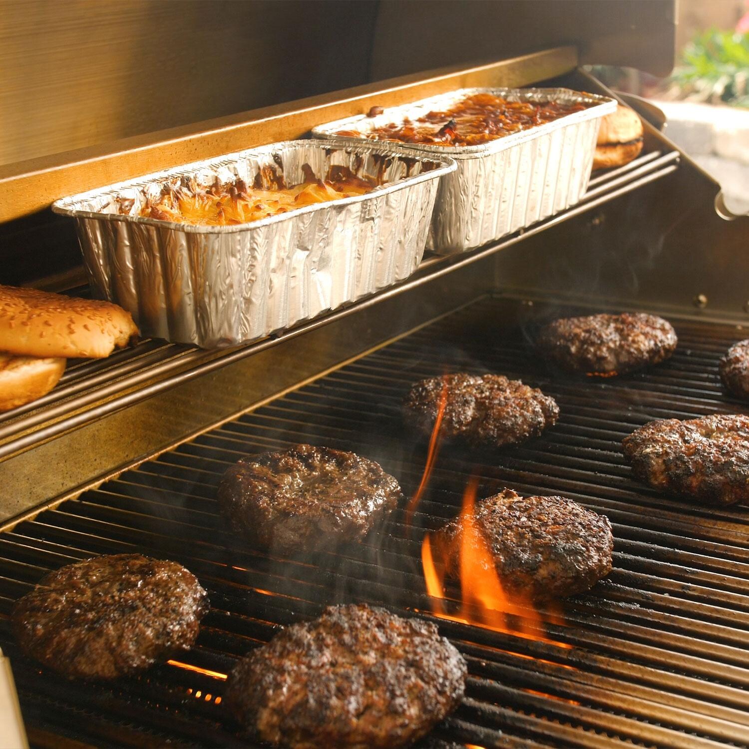 Blaze BLZ-4LTE3-LP Premium LTE+ 32-Inch 4-Burner Propane Grill With Rear Infrared Burner & Lift-Assist Hood - Grilling - Lifestyle