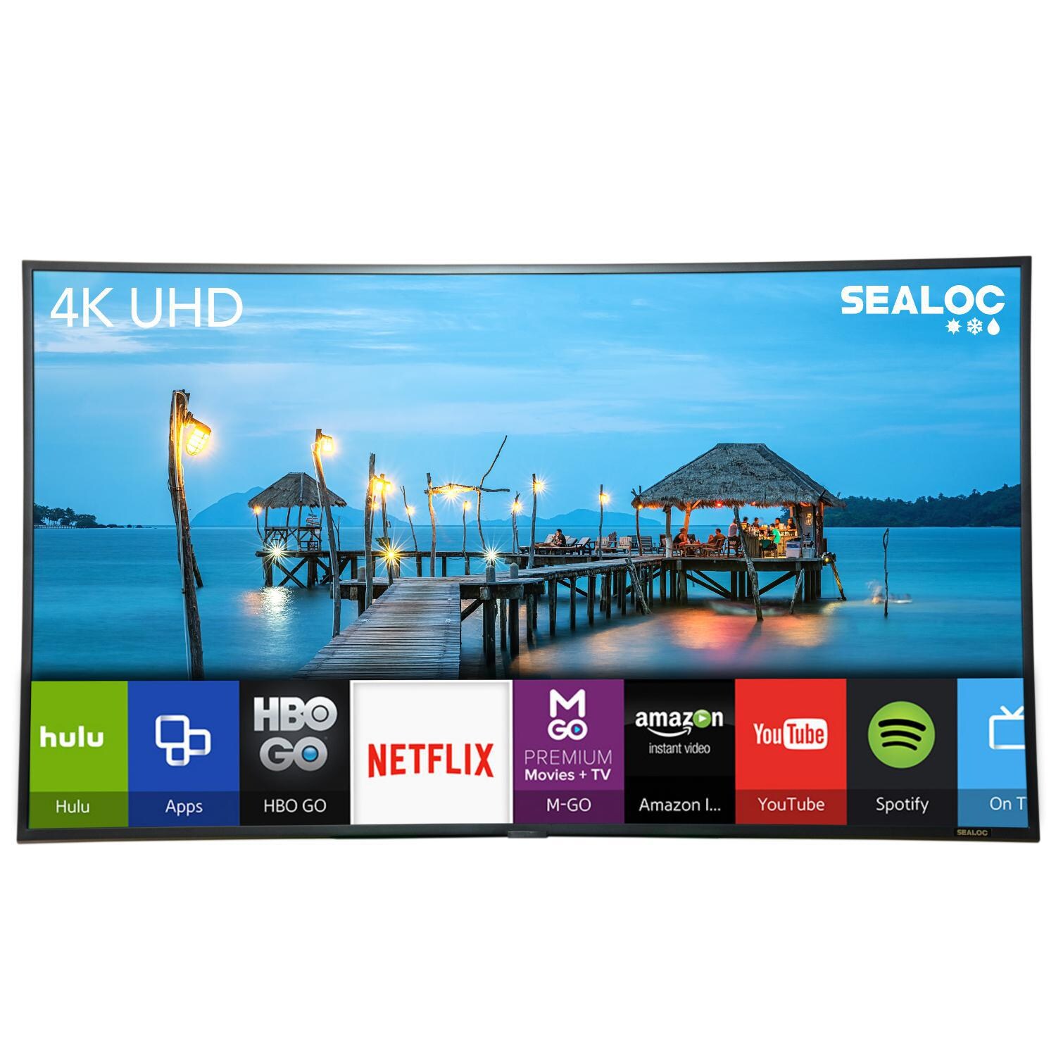 Sealoc Lanai Gold Series 43 Inch 4K LED Outdoor Smart UHDTV - LAN-GLD-SS43 thumbnail