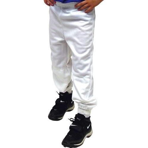 Don Alleson Elastic Waist Baseball Pant Youth (EA) Gray, Extra Small BBQGuys