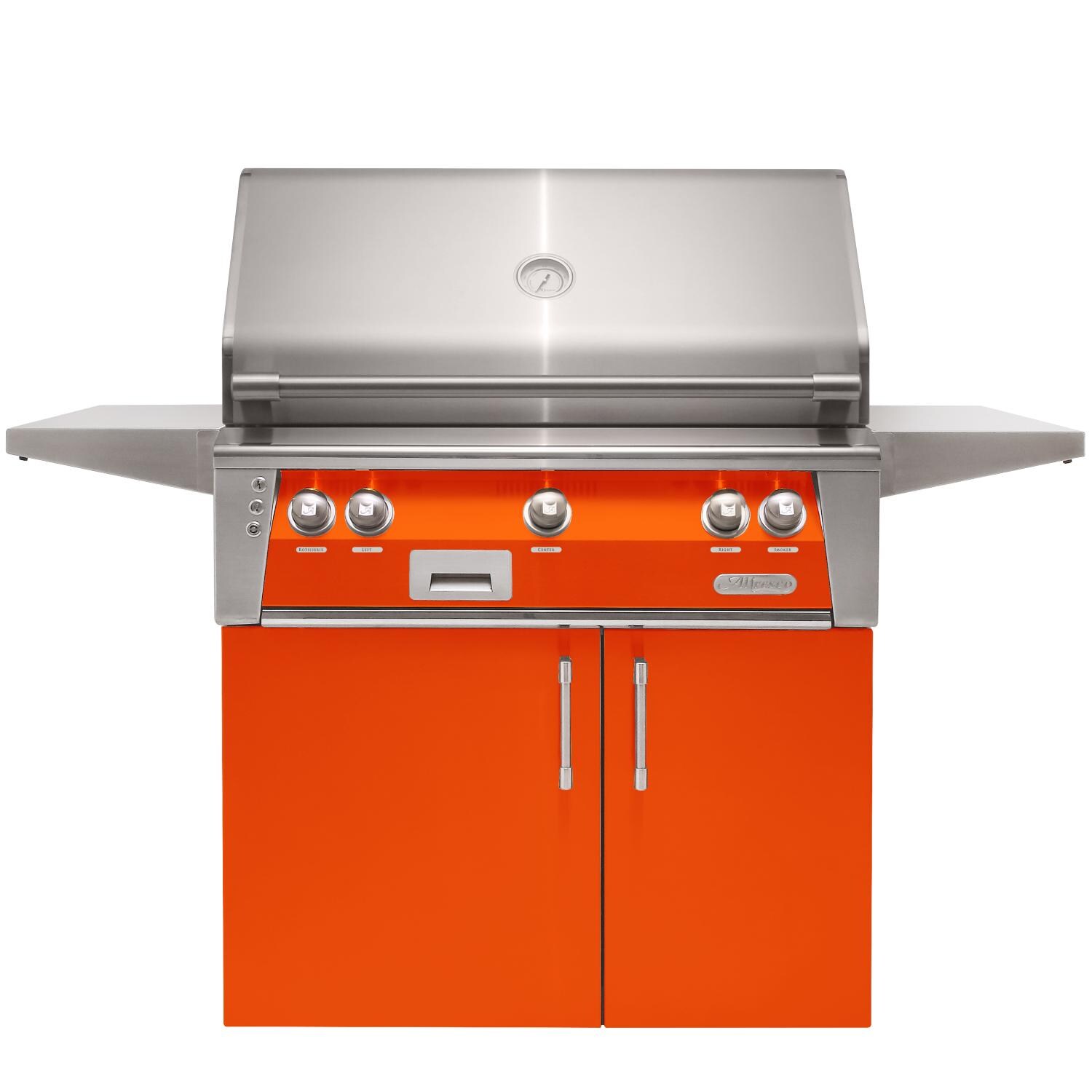 Alfresco ALXE 36-Inch Built-In Propane Gas Grill With Sear Zone And Rotisserie - Luminous Orange thumbnail