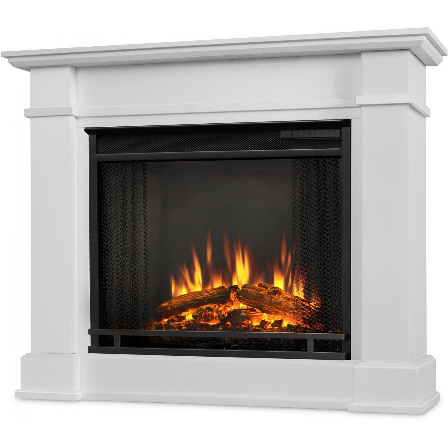 Real Flame 1220e W Devin Petite 36 Inch Electric Fireplace With Mantel White