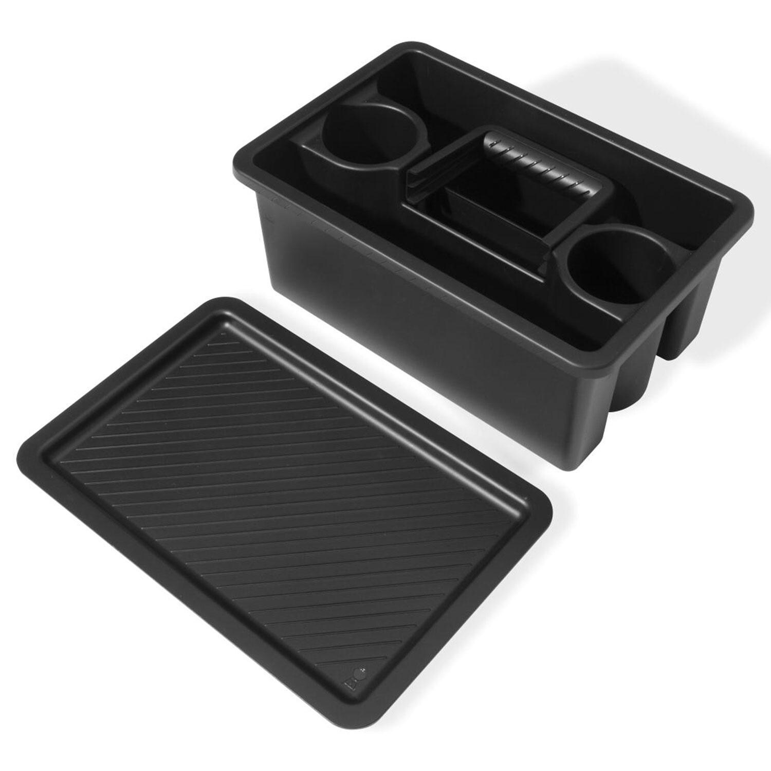 Weber 3400128 Works Caddy with Tray Lid - Lid Off - White Background thumbnail